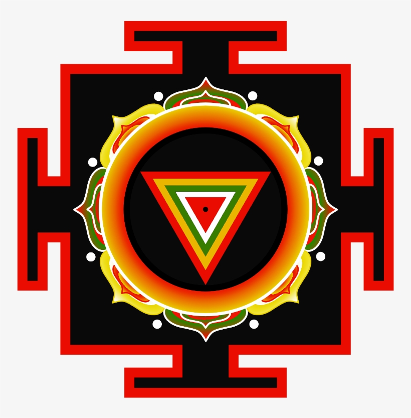 Kali Und Shiva - Kali Yantra, transparent png download