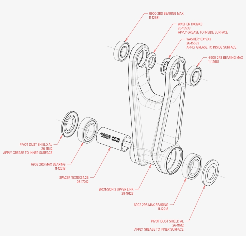 Juliana Bicycles - Technical Drawing, transparent png download
