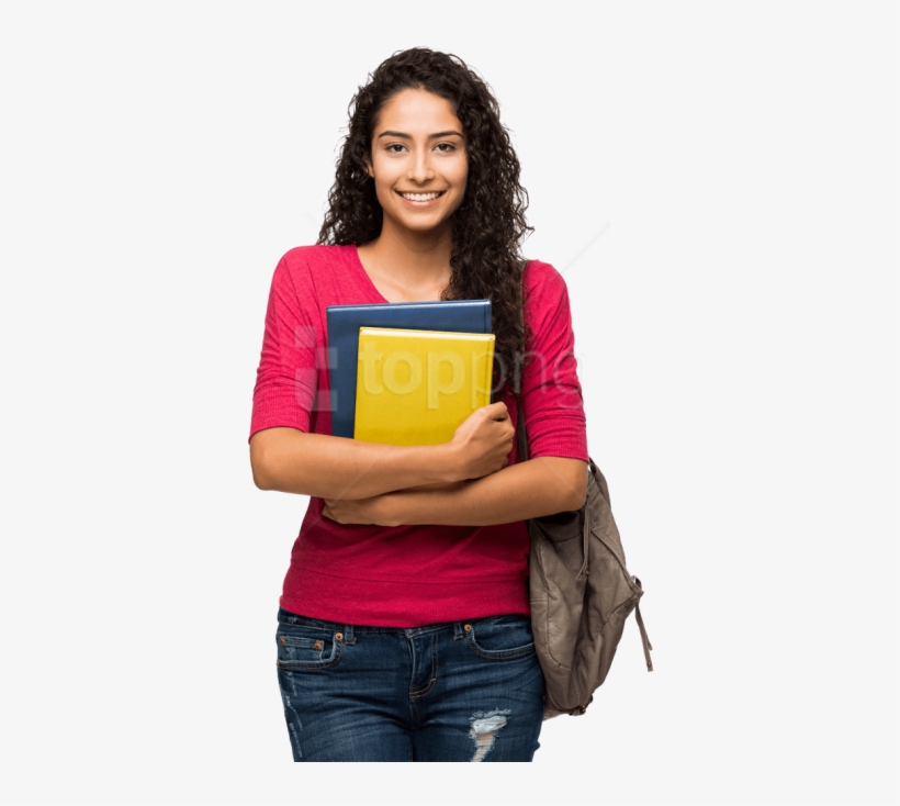 Free Png Download Female Student Png Images Background - College Students Images Png, transparent png download
