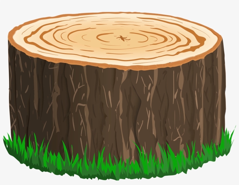 Tree Stump Clipart Image - Tree Trunk Clipart Png, transparent png download