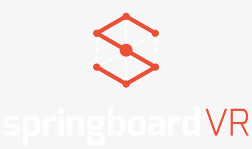 Springboardvr Logo Vertical Redwht - Graphic Design, transparent png download