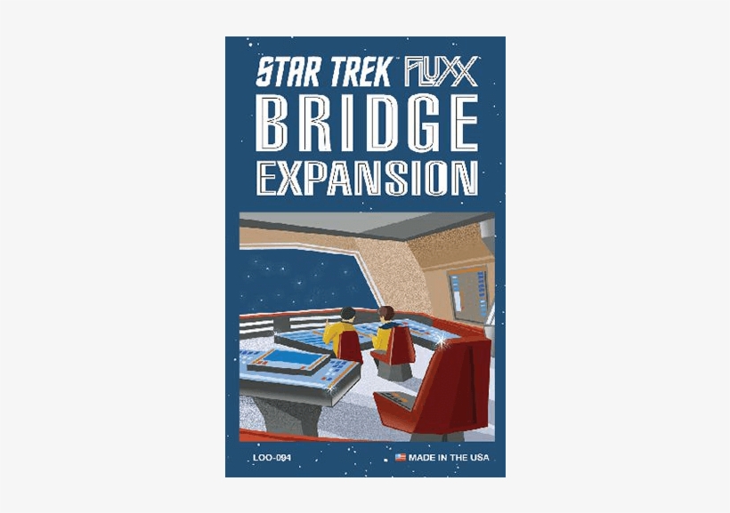 Star Trek Fluxx Bridge Expansion - Star Trek, transparent png download