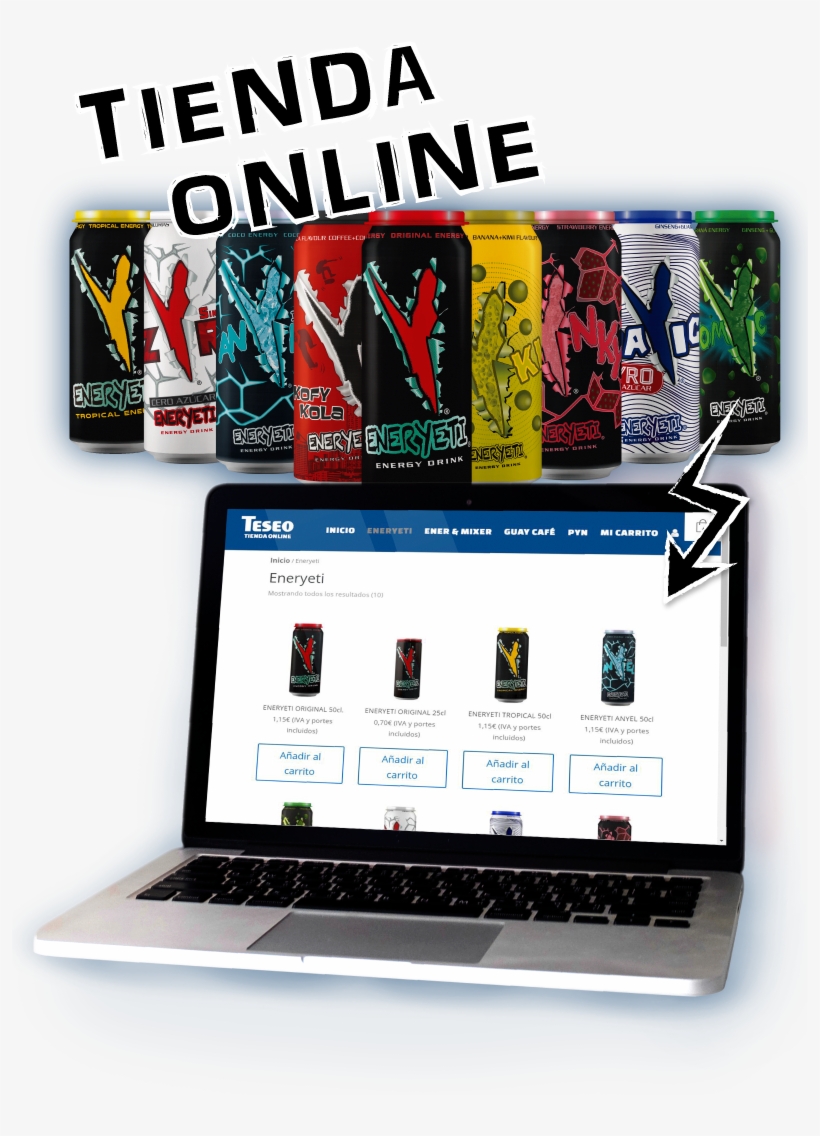 La Energía Del Rayo Nació Con El Eneryeti Original, - Netbook, transparent png download