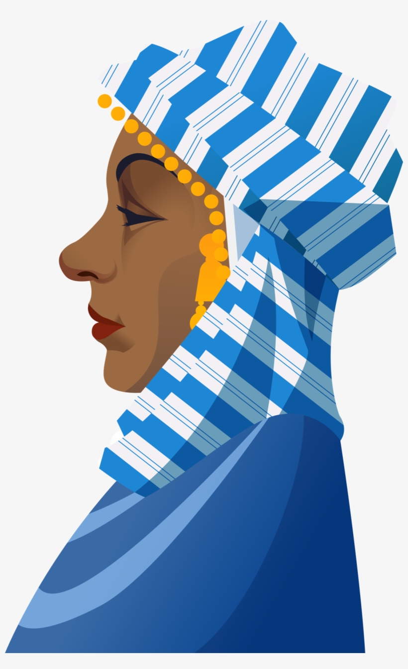 African Lady - Main Characters Of Around The World In Eighty Days, transparent png download