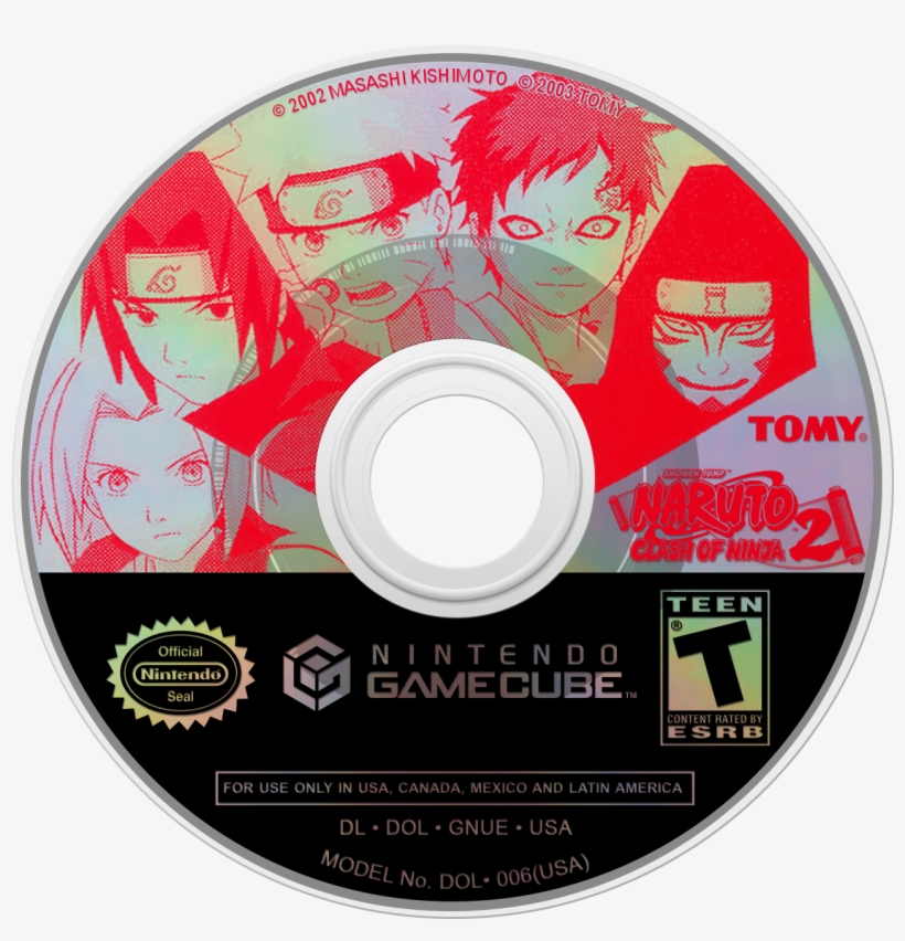 59d85152ce138 Naruto-clashofninja2 - Zelda Twilight Princess Gamecube Disc, transparent png download