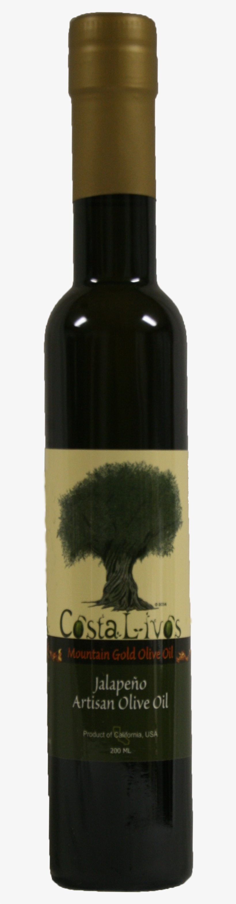 Jalapeño Olive Oil, 200 Ml - Wine Bottle, transparent png download