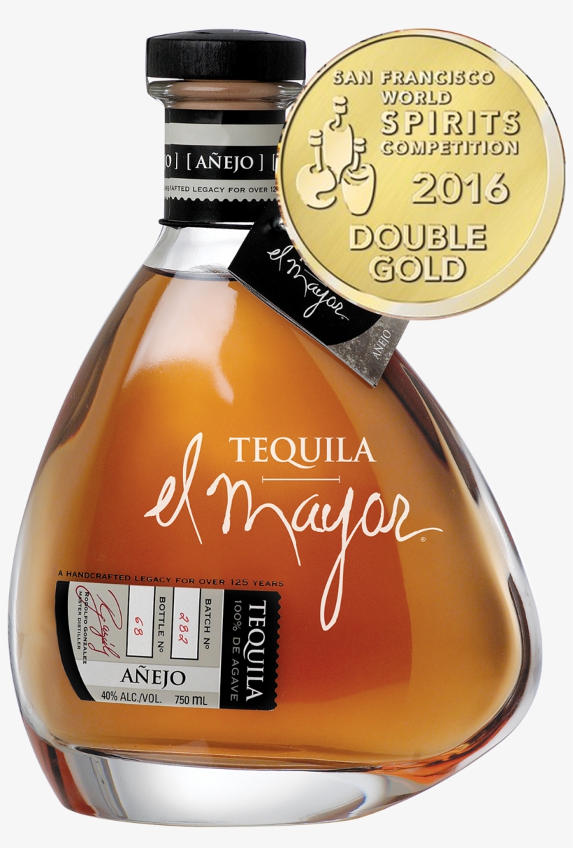 El Mayor Tequila Anejo - El Mayor Tequila Anejo 80@, transparent png download