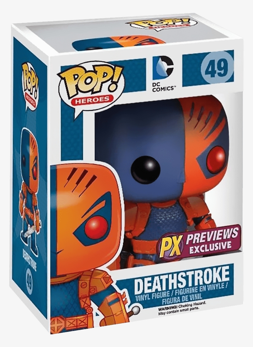 Funko Pop Dc Universe Deathstroke - Deathstroke Funko Pop, transparent png download