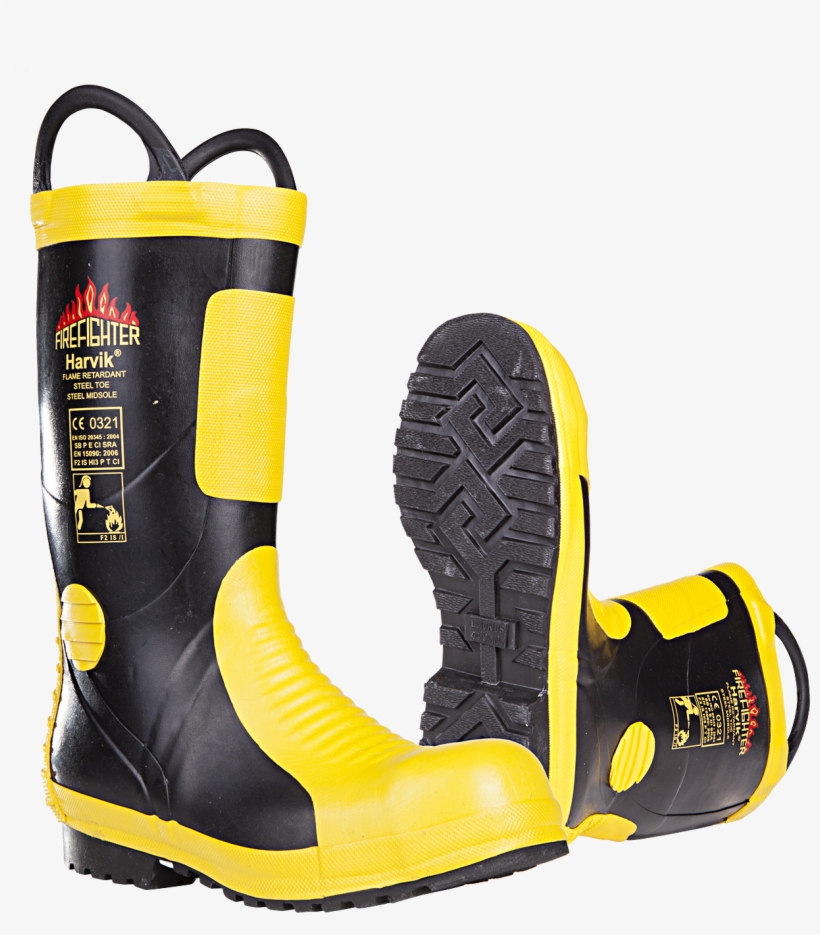 Firefighter Boots - Traje Para Altas Temperaturas, transparent png download