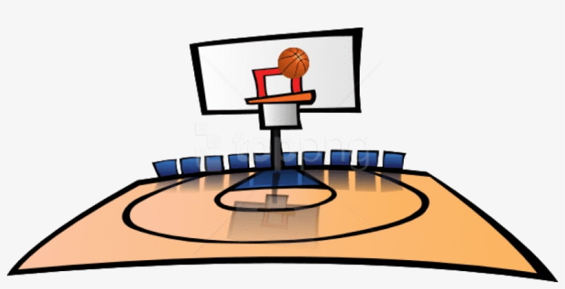 Free Png Download Basketball Courts Png Images Background - Basketball Court Clip Art, transparent png download