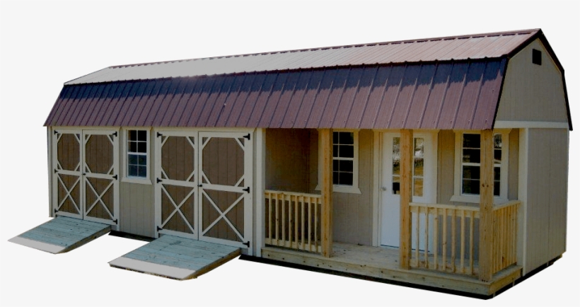Custom Side Lofted Barn Weatherking Custom Side Lofted - Sheds Kc, transparent png download