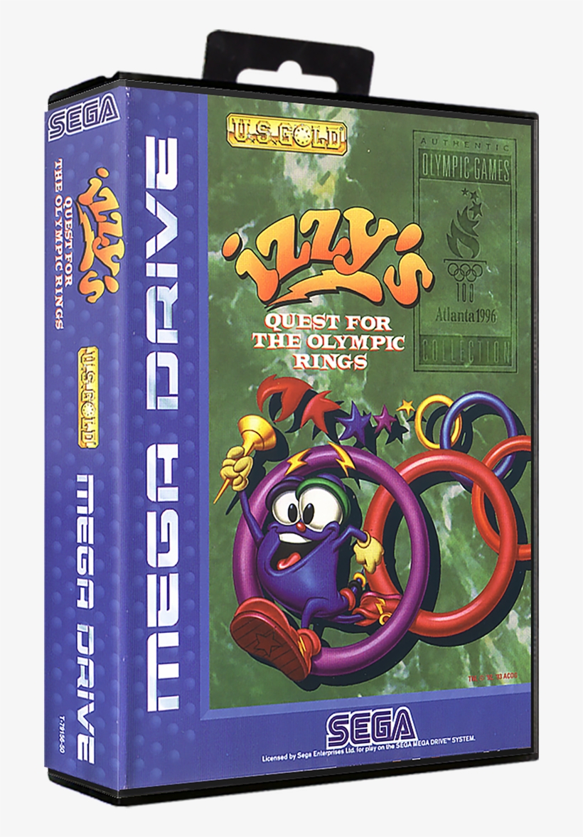 Izzy's Quest For The Olympic Rings - Sega Genesis, transparent png download