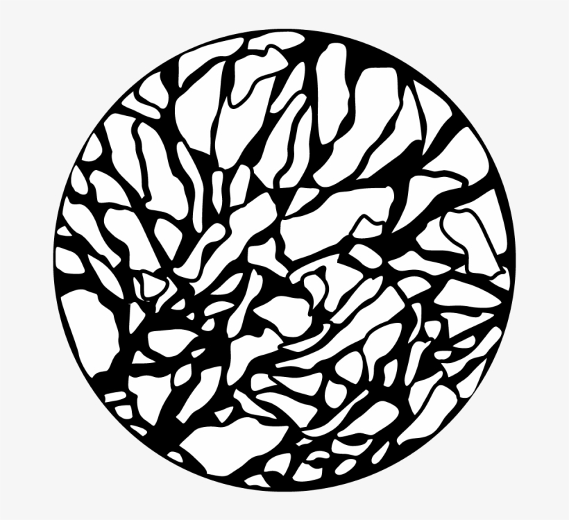 Cracked Rock - Circle, transparent png download