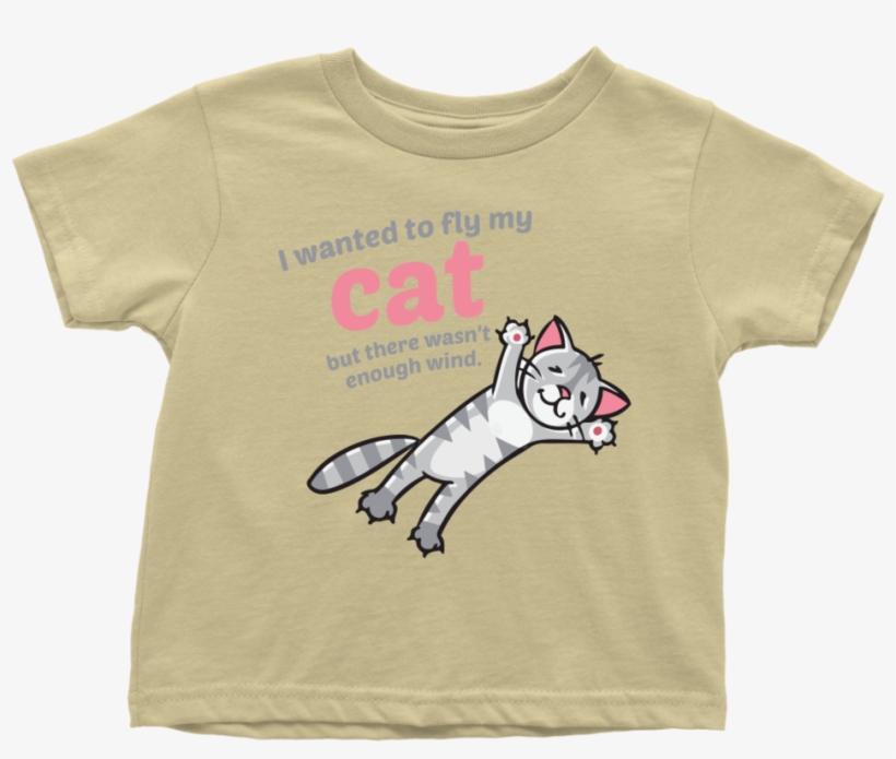 Flying Cat Toddler T-shirt - Christmas Boy T Shirts, transparent png download