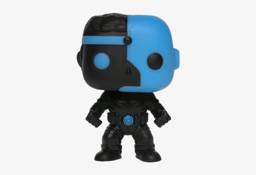 Cyborg Silhouette Glow In The Dark Pop Vinyl Figure - Glows In The Dark Funko Pop, transparent png download