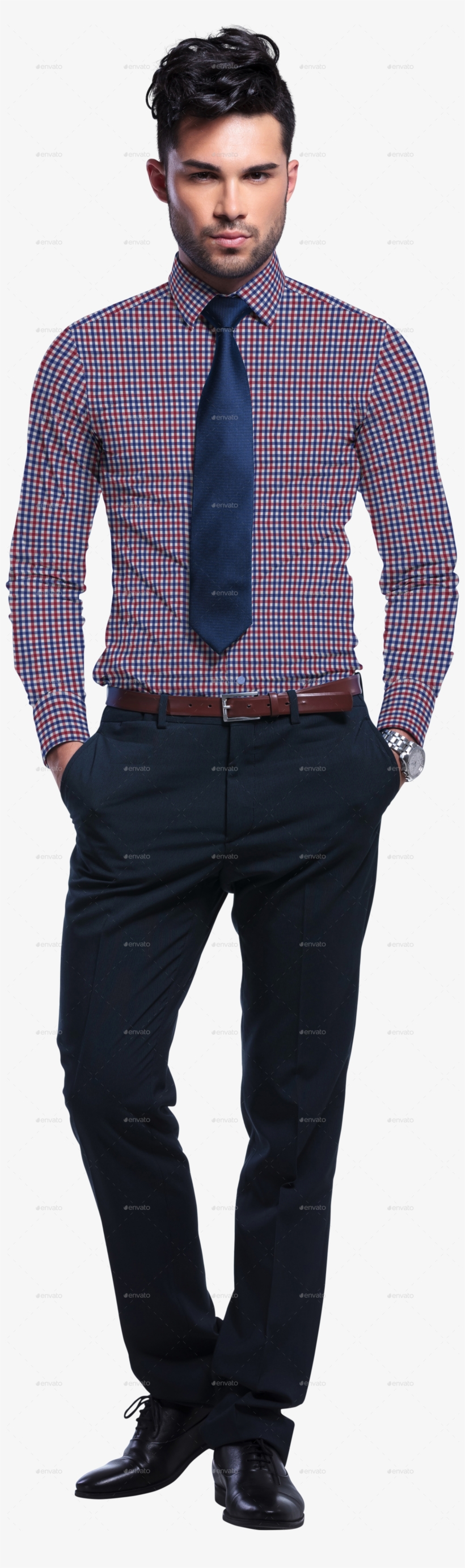 Image Set/07 - Pant Shirt Model Png, transparent png download