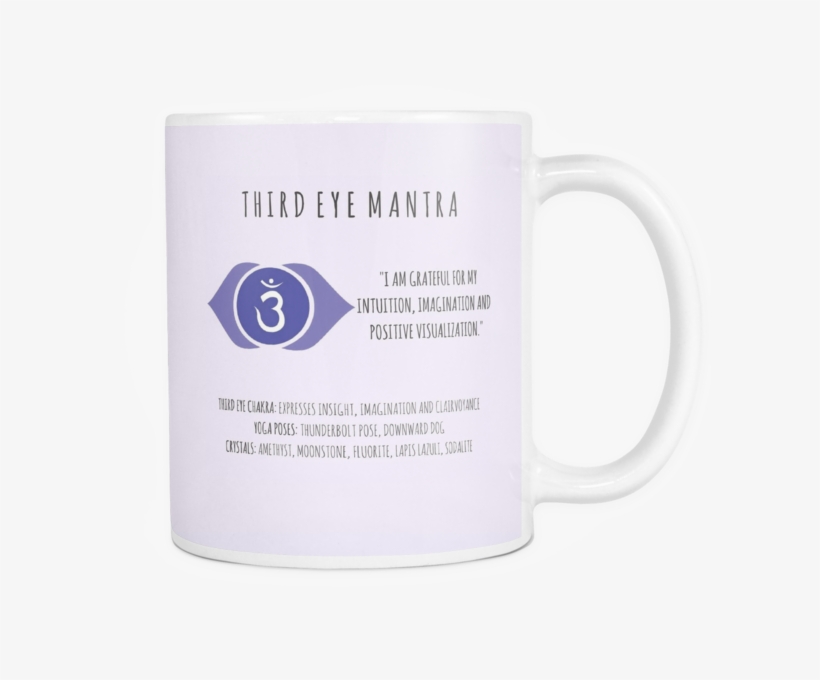 Third Eye Chakra Mug - Coffee Cup, transparent png download