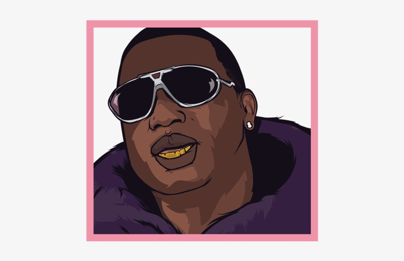 Gucci Mane Cartoon Art, transparent png download