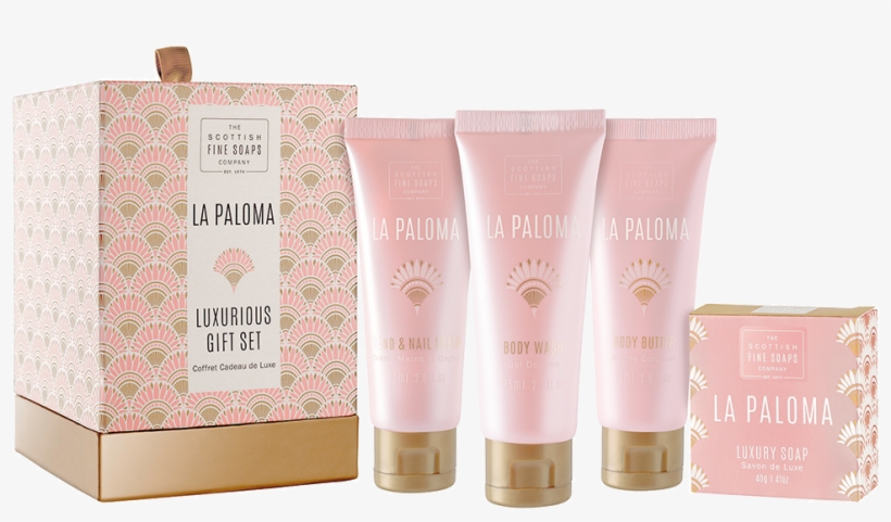 La Paloma Luxurious Gift Set - Scottish Soaps Mens Thistle Well Groomed Gift Set 3pc, transparent png download