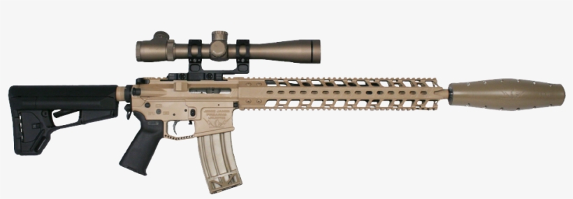 Jesse James Ar15 - Sniper Ar 15 Png, transparent png download