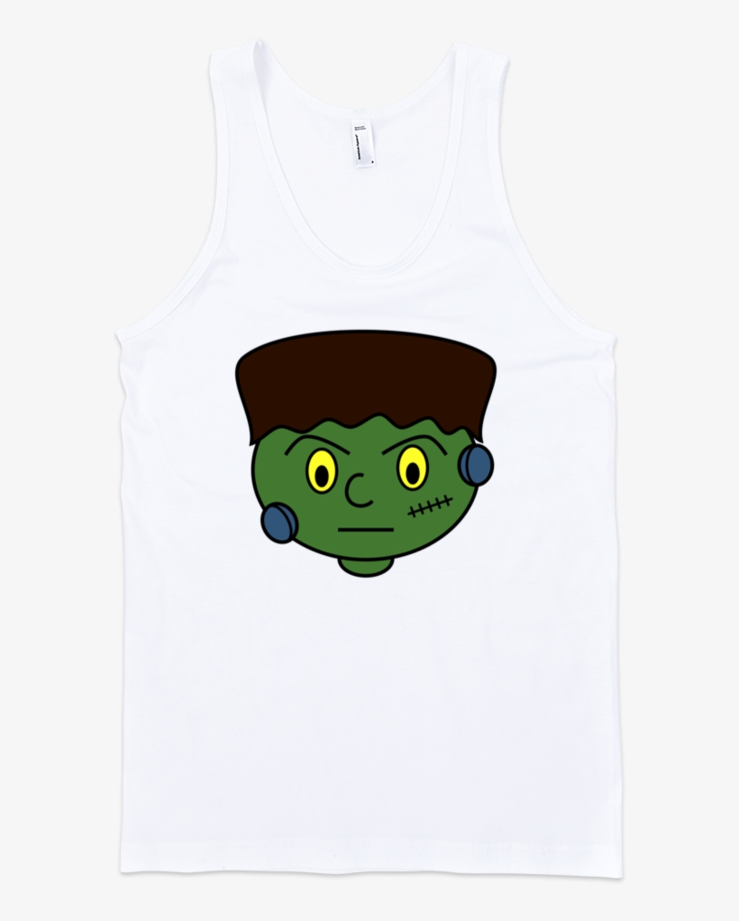 Frankenstein Fine Jersey Tank Top Unisex By Itee - Cartoon, transparent png download