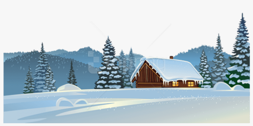 Free Png Winter House And Snow Ground Png - Snow On Ground Transparent, transparent png download