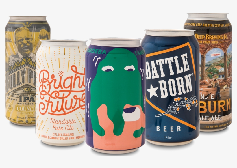 Shrink Sleeves And Contract Labeling Services - Shrink Sleeve Can Labels, transparent png download