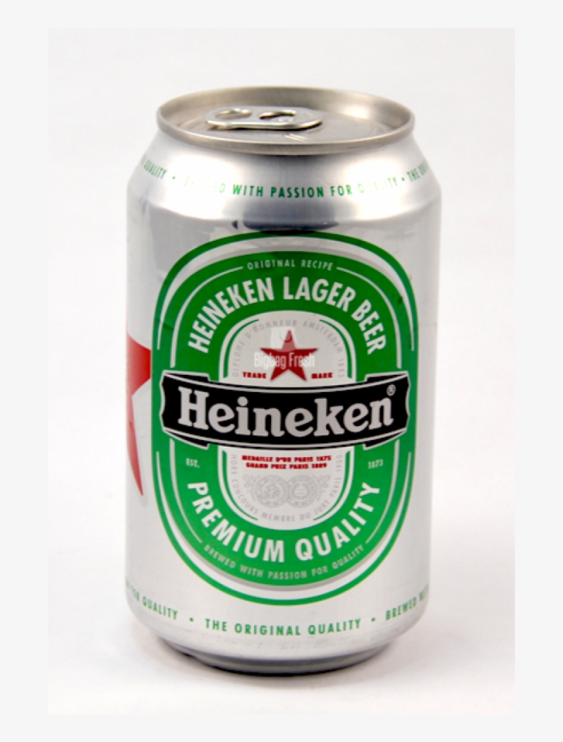 Heineken Beer Can 330ml - Heineken, transparent png download