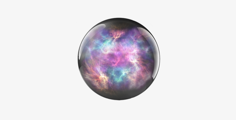 Nebula Clipart Colorful Smoke - Crystal Ball Png, transparent png download