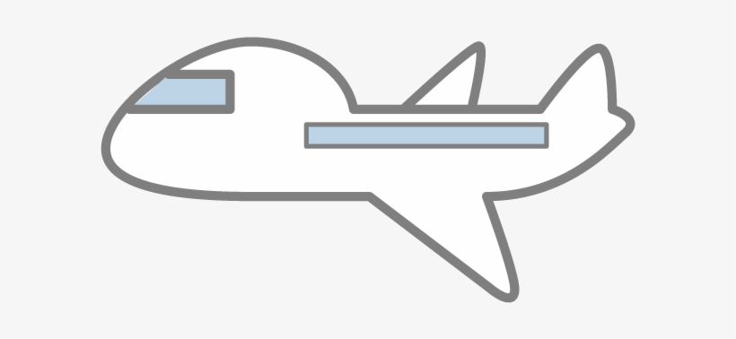 Airplane - Airliner - Icon - Free Material - Airliner, transparent png download