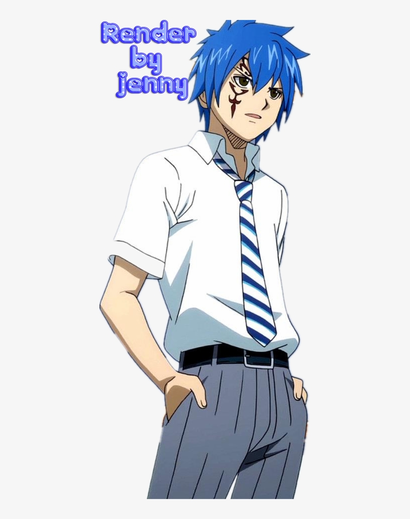 Render Anime Boy By Jenny192 On Clipart Library - Fairy Tail Jellal, transparent png download