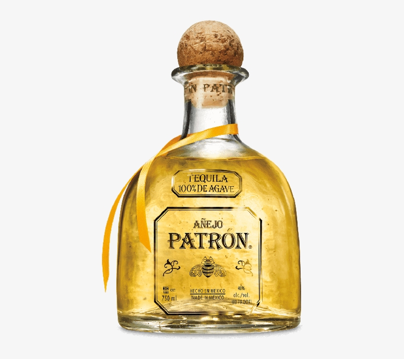 Zoom - Patron Anejo Tequila, transparent png download