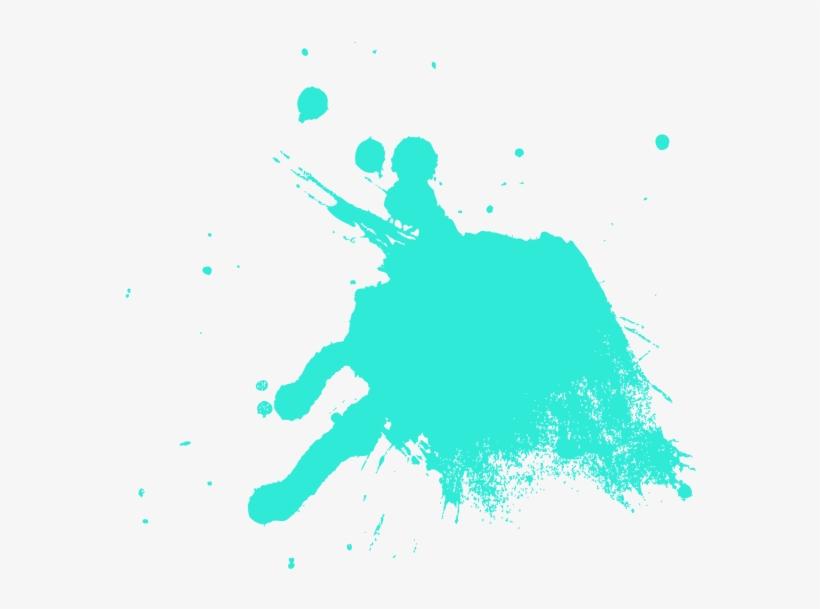 Брызги Краски, Клякса, Потек Краски - Пятно Краски Png, transparent png download