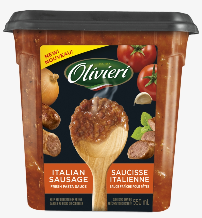 Olivieri® Italian Sausage Sauce - Olivieri Pasta Sauce, transparent png download
