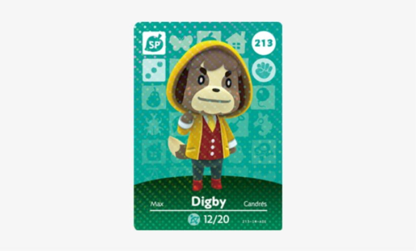 Series - Digby Animal Crossing Card, transparent png download