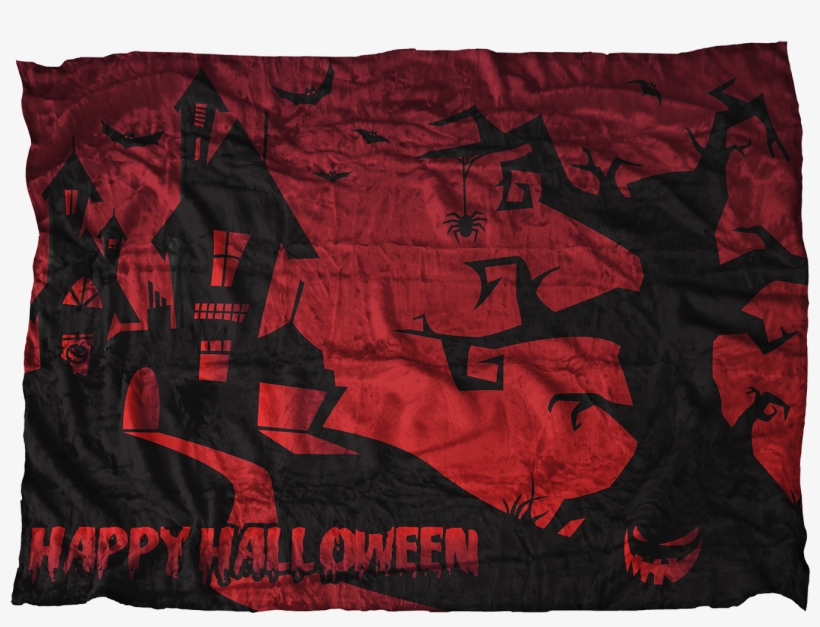 Haunted House - Cushion, transparent png download
