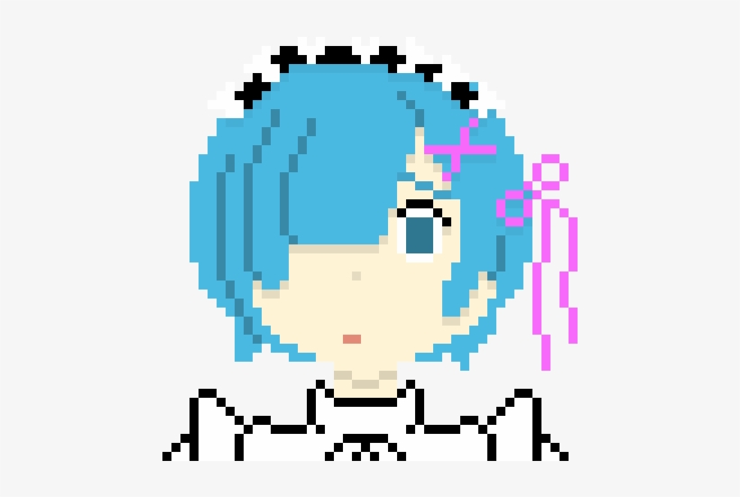 Rem - Sans Head Transparent, transparent png download