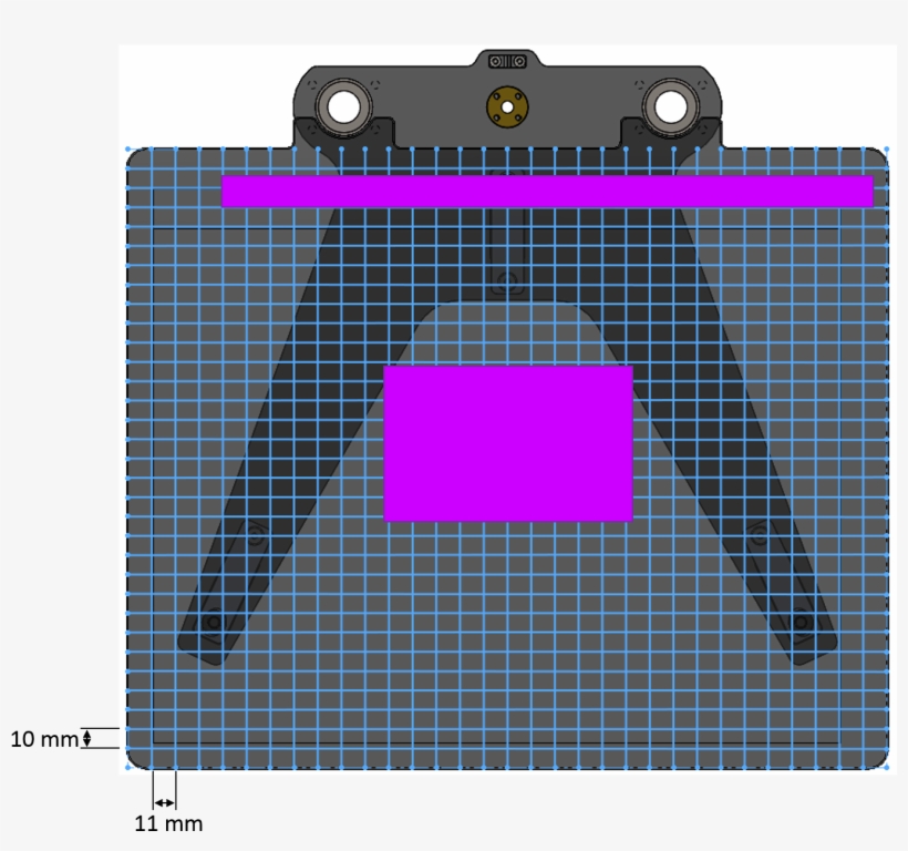 Apply Glue To Your Print Bed As Shown In The Picture - Cage, transparent png download