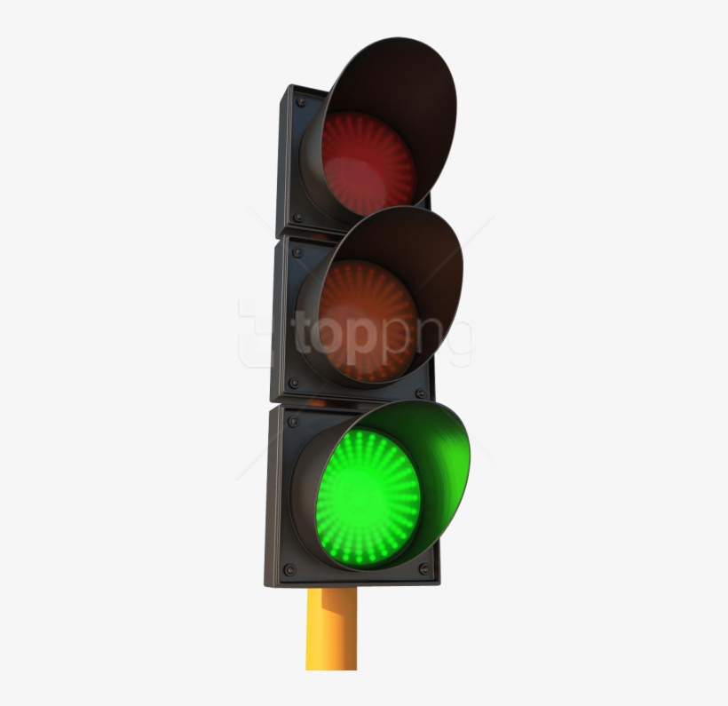 Free Png Traffic Light Png Images Transparent - Green Traffic Light Png, transparent png download
