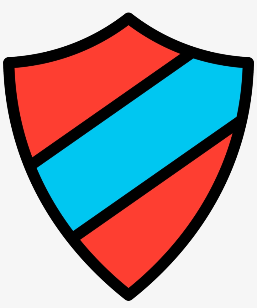 Emblem Icon Red-light Blue - Thumbnail, transparent png download