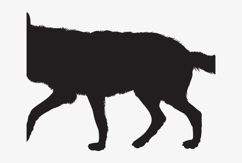 White Wolf Clipart Wolf Silhouette - Wolf Silhouette No Background, transparent png download