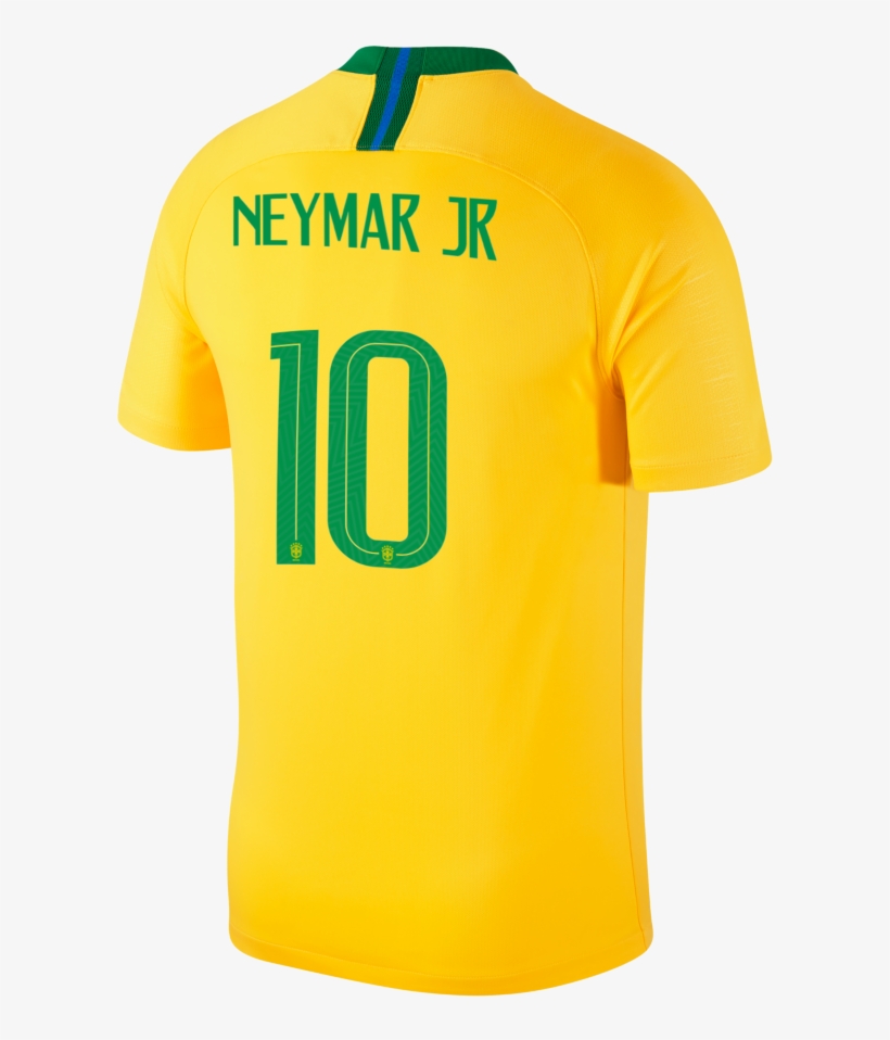 Brasil 1 Neymar - Active Shirt, transparent png download