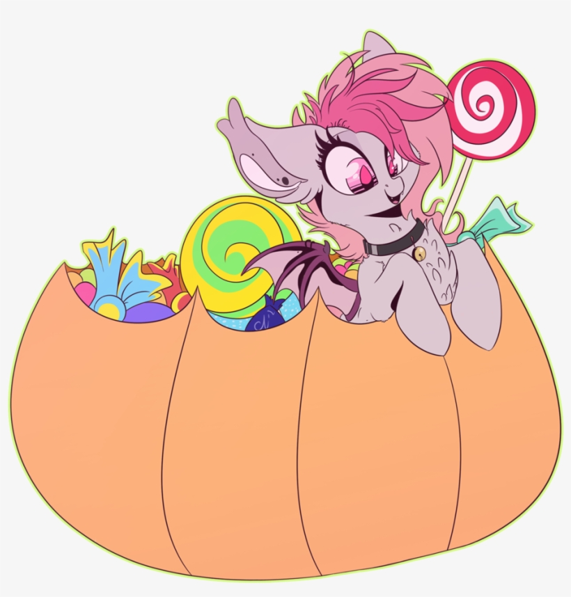 Hagallaz, Bat Pony, Bat Pony Oc, Candy, Chest Fluff, - Cartoon, transparent png download