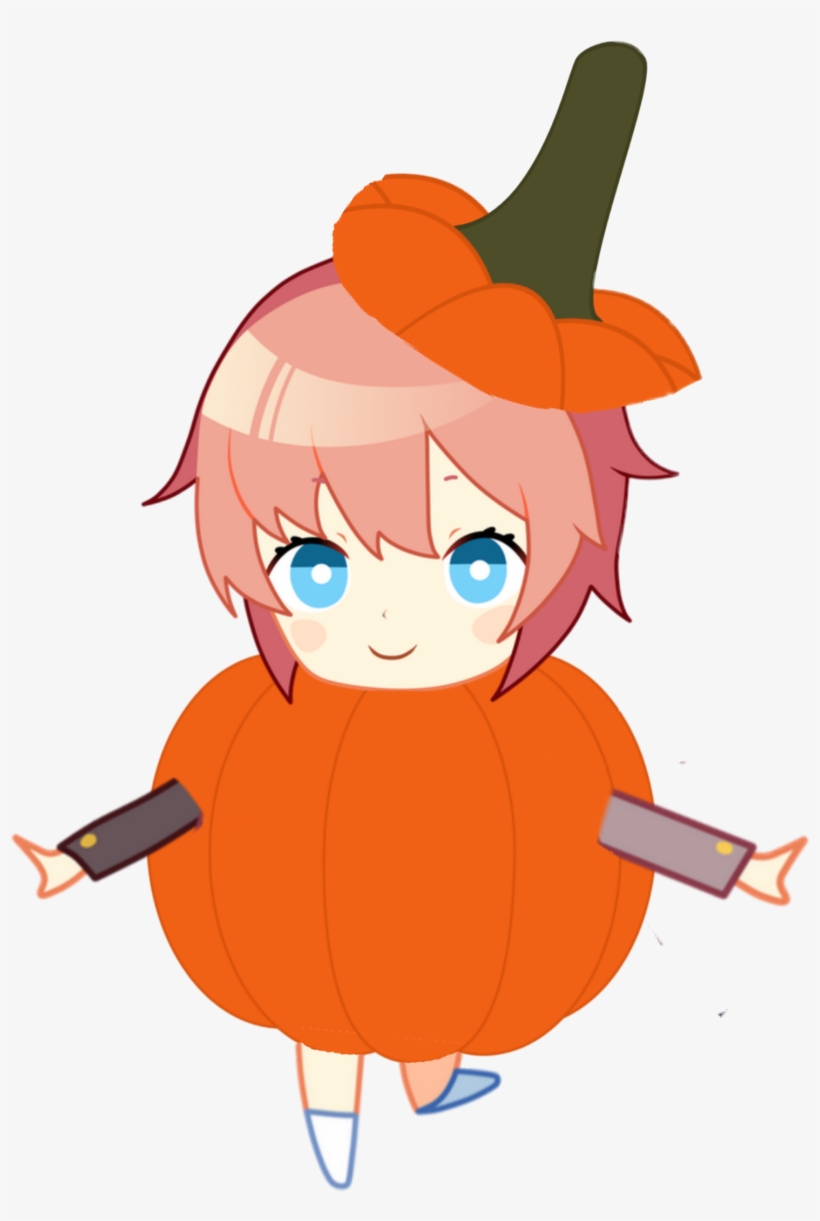 Funpumpkin - - Doki Doki Chibi Png Sayori, transparent png download