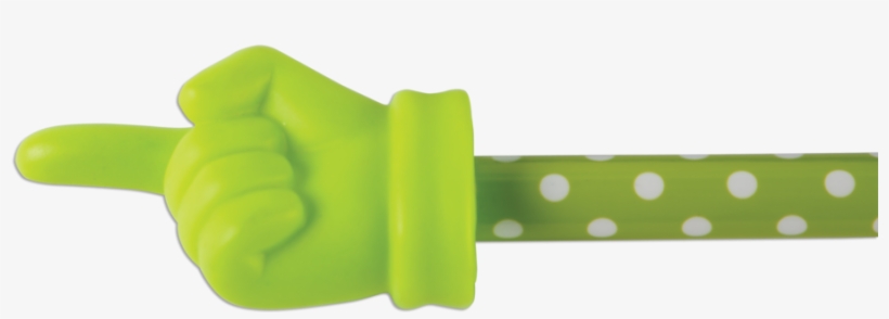 Lime Polka Dots Hand Pointer Alternate Image A - Teacher Created Resources Polka Dots Hand Pointer, transparent png download