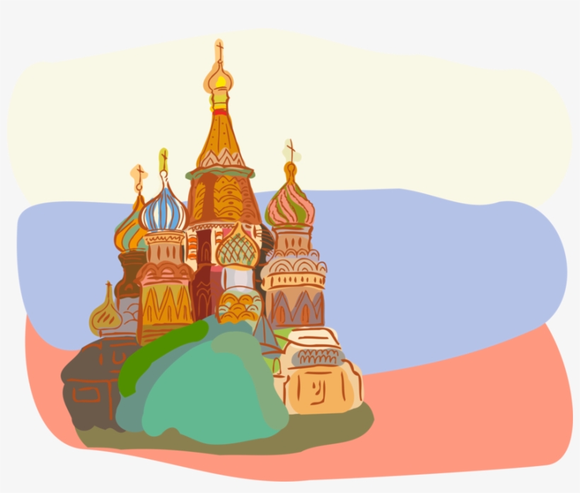 Vector Illustration Of St Basil's Orthodox Christian - Illustration, transparent png download