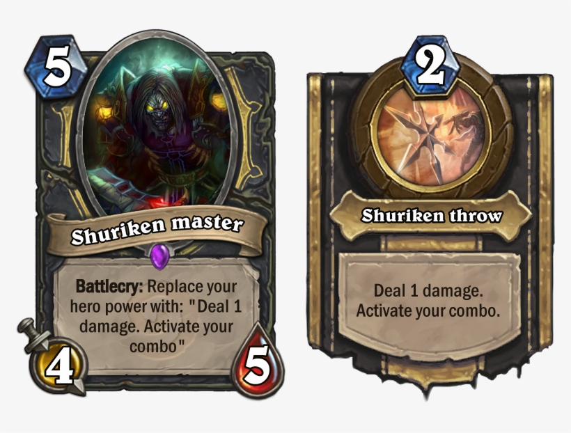 Shuriken Master - Zul Jin Hero Power, transparent png download