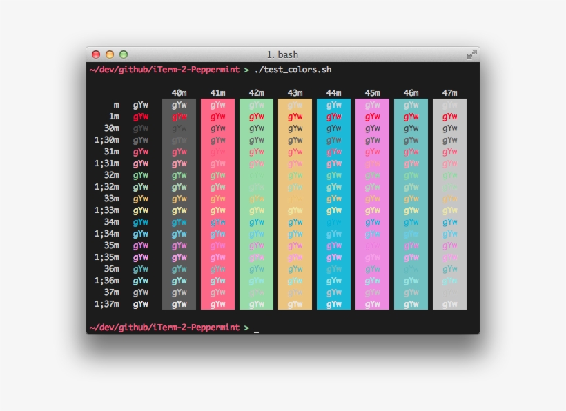 Installation - Peppermint Terminal Theme, transparent png download