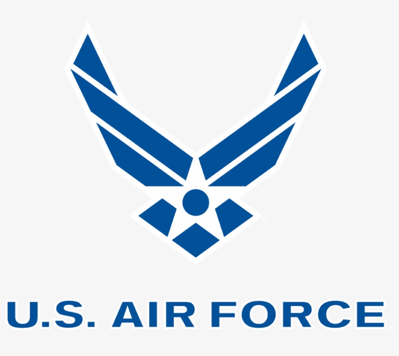 Air Force Logo Men's Long Sleeve T-shirt - Us Air Force Logo Svg, transparent png download