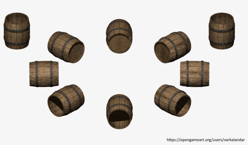 Hjm-open Barrel Alpha - Wood, transparent png download